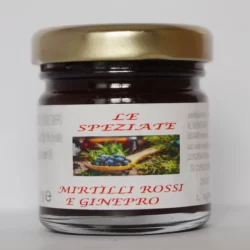 Salsa al Mirtillo Rosso e Ginepro